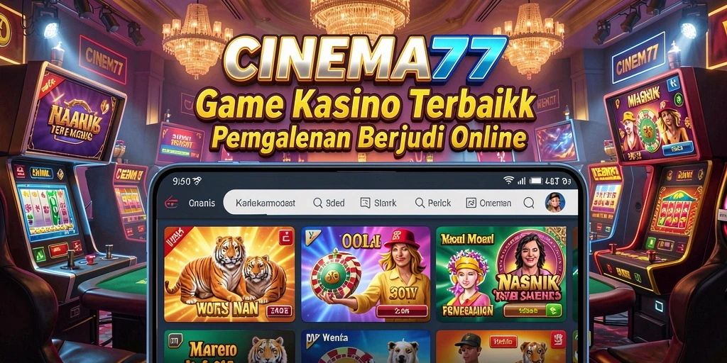 Tampilan gameplay CINEMA77 dengan dealer langsung yang menawan.