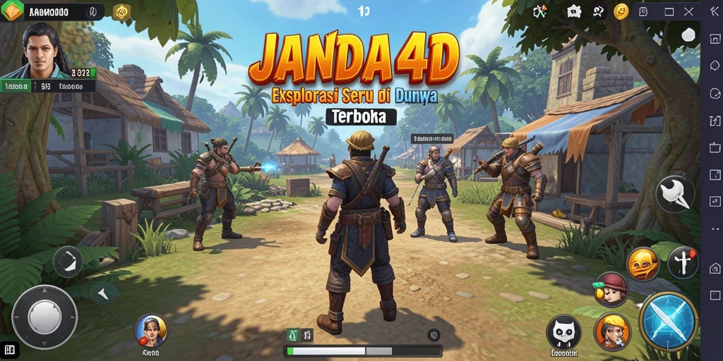 Gameplay seru dan beragam dalam dunia terbuka JANDA4D.