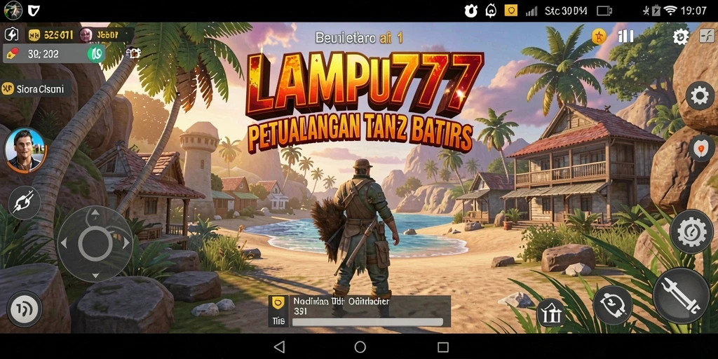 Tampilan gameplay menakjubkan di dunia terbuka LAMPU777.