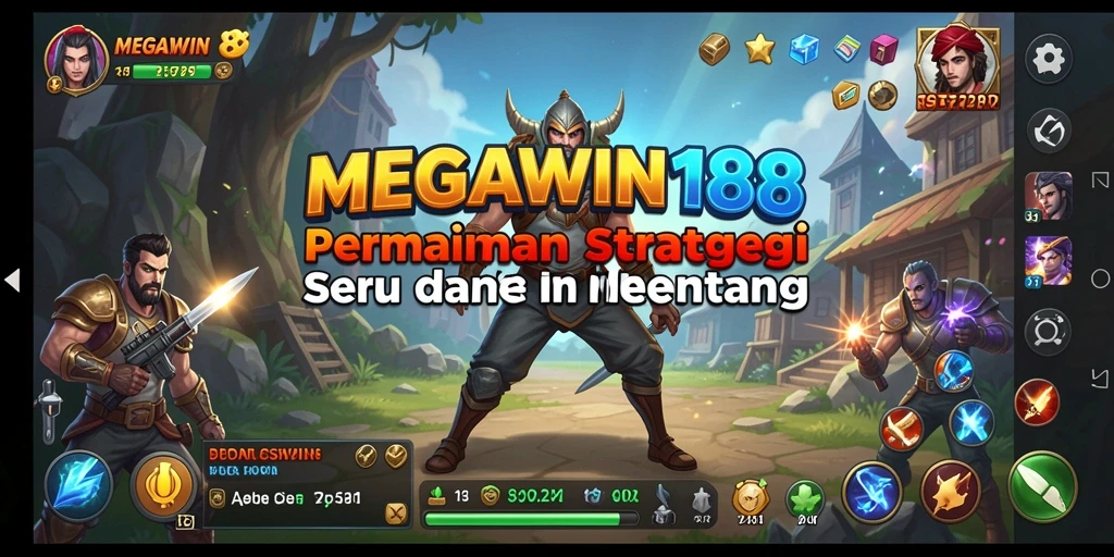 Tangkapan layar gameplay MEGAWIN188 yang mendebarkan dan strategis.