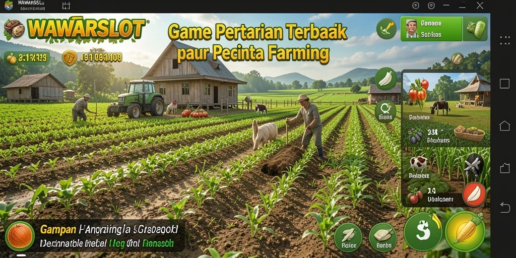 Gameplay seru WAWARSLOT dengan pertanian yang menyenangkan.